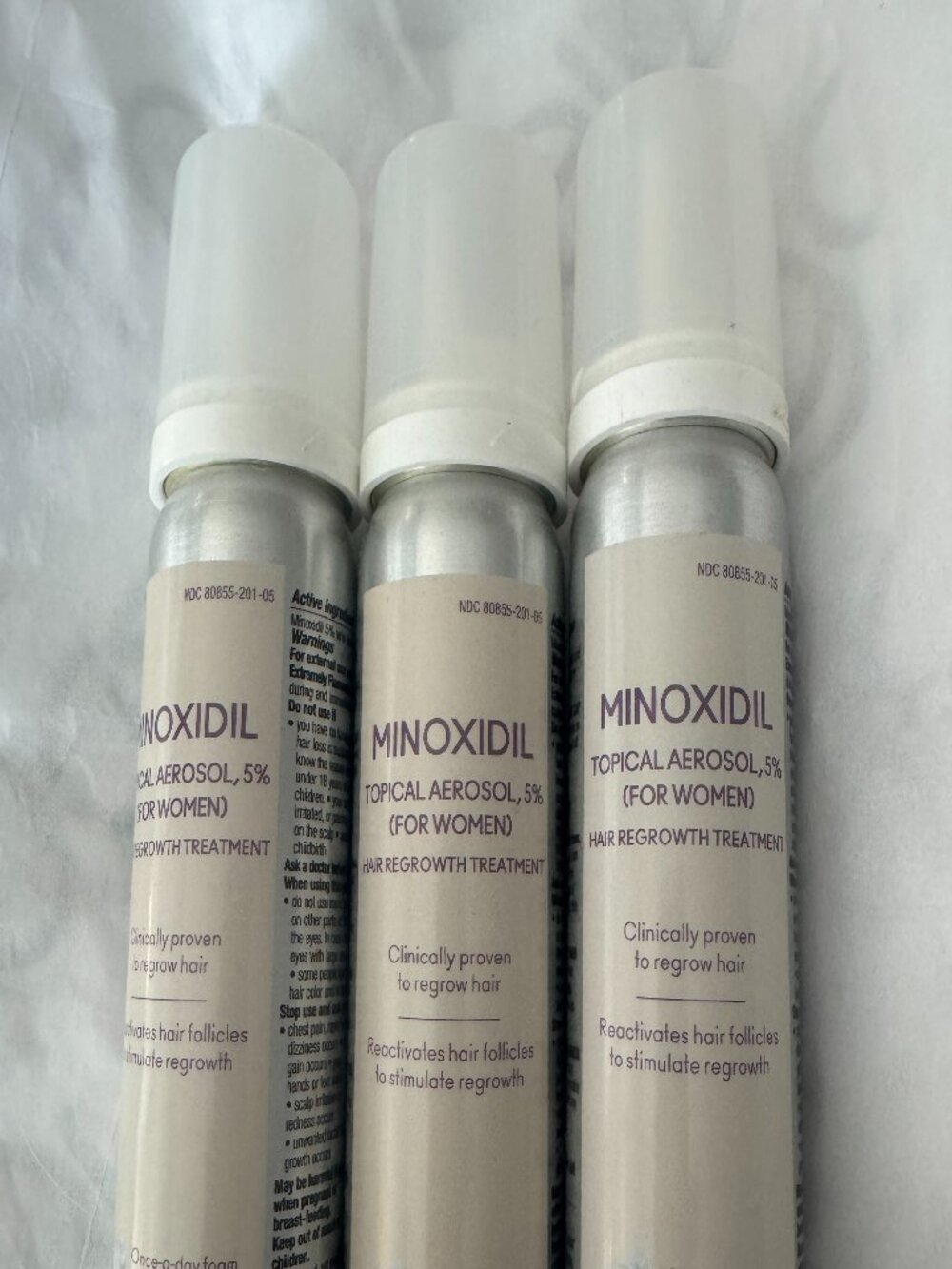 3 Full Size Minoxidil for Women